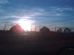 Sunset over San Onofre